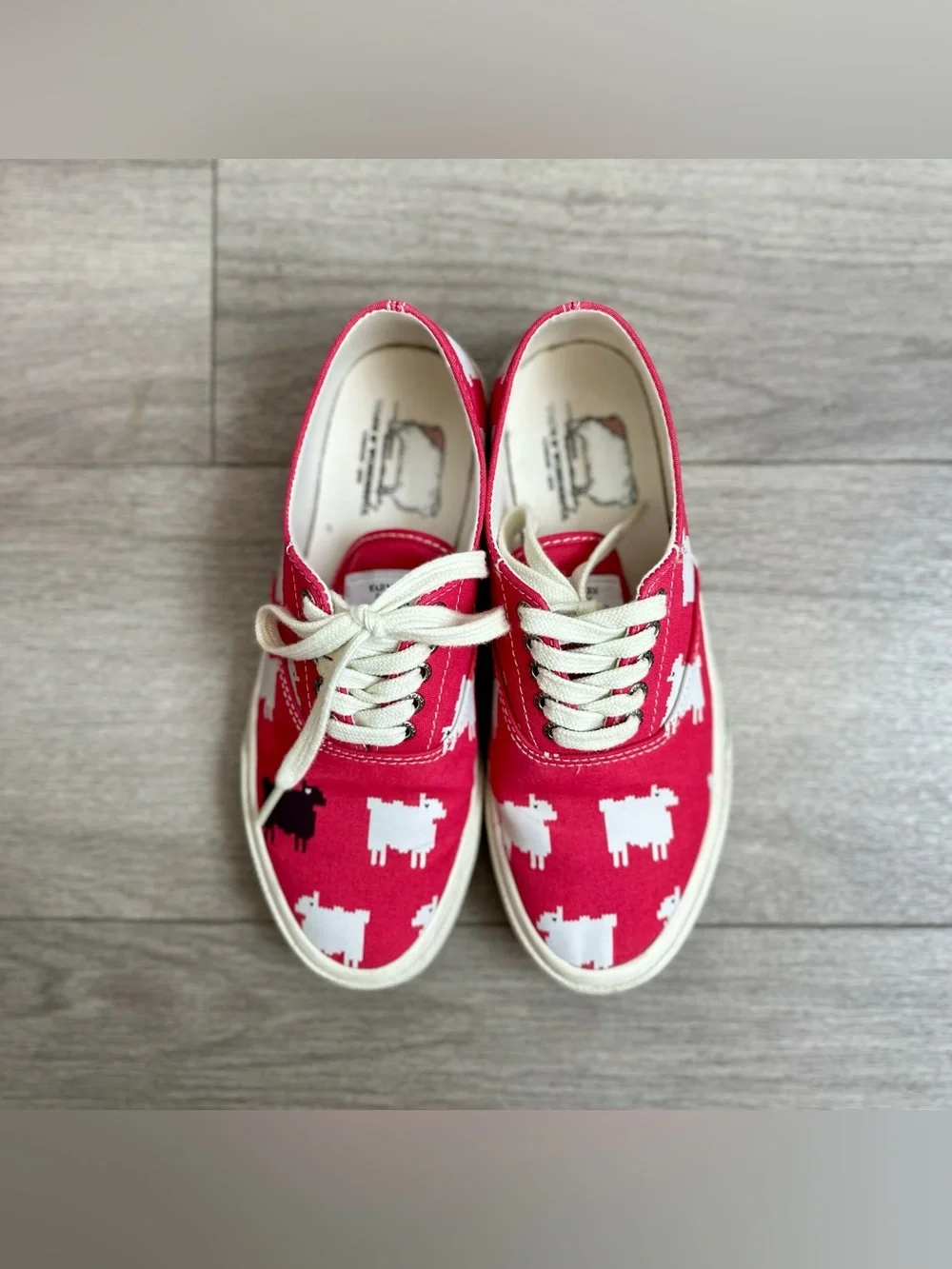 Warm & Wonderful x Sperry Cloud CVO Red Black Sheep Sneakers